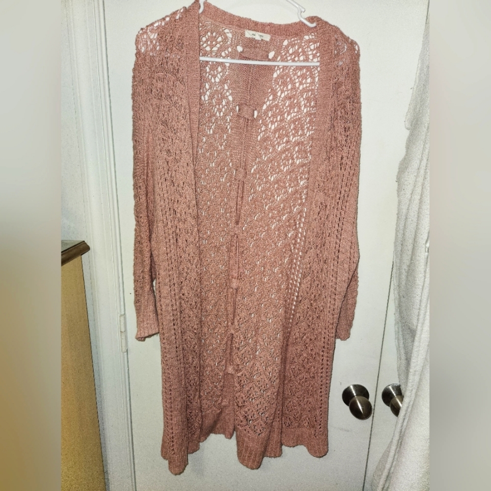 Plus size cardigan